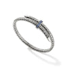 Spear Flex Cuff, Sterling Silver, Gemstones, 5.5MM - CBS9011074BSP-John Hardy-Renee Taylor Gallery