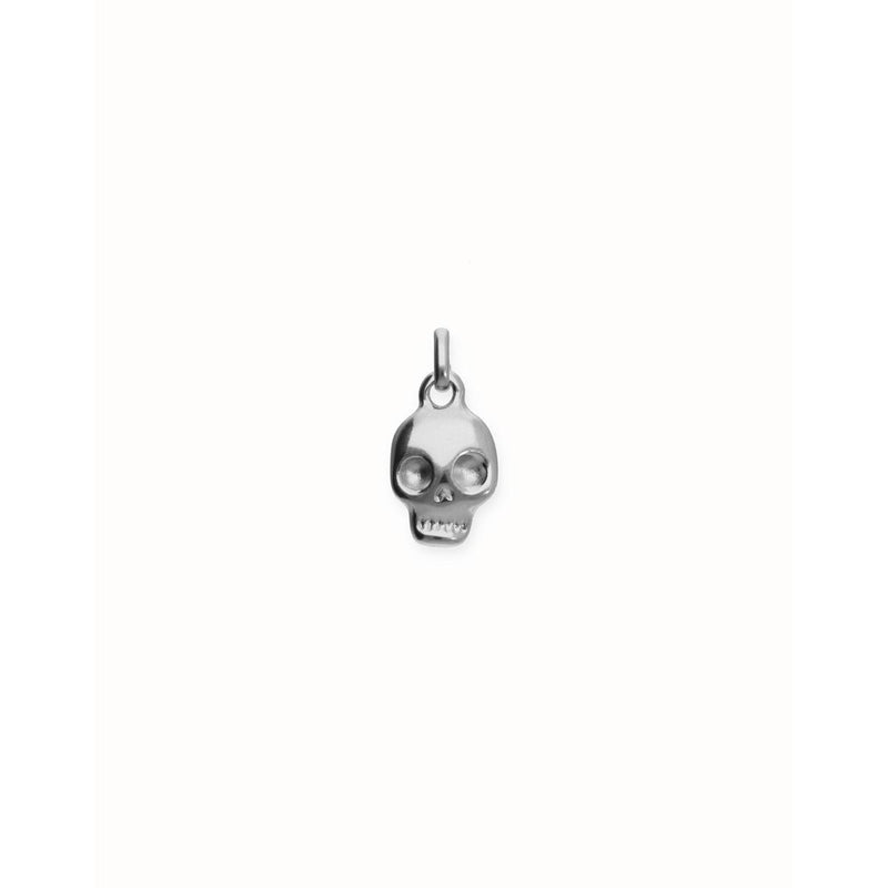 Ser Imparable Silver Skull Shaped Charm - CHA0300MTL0000U-UNO de 50-Renee Taylor Gallery