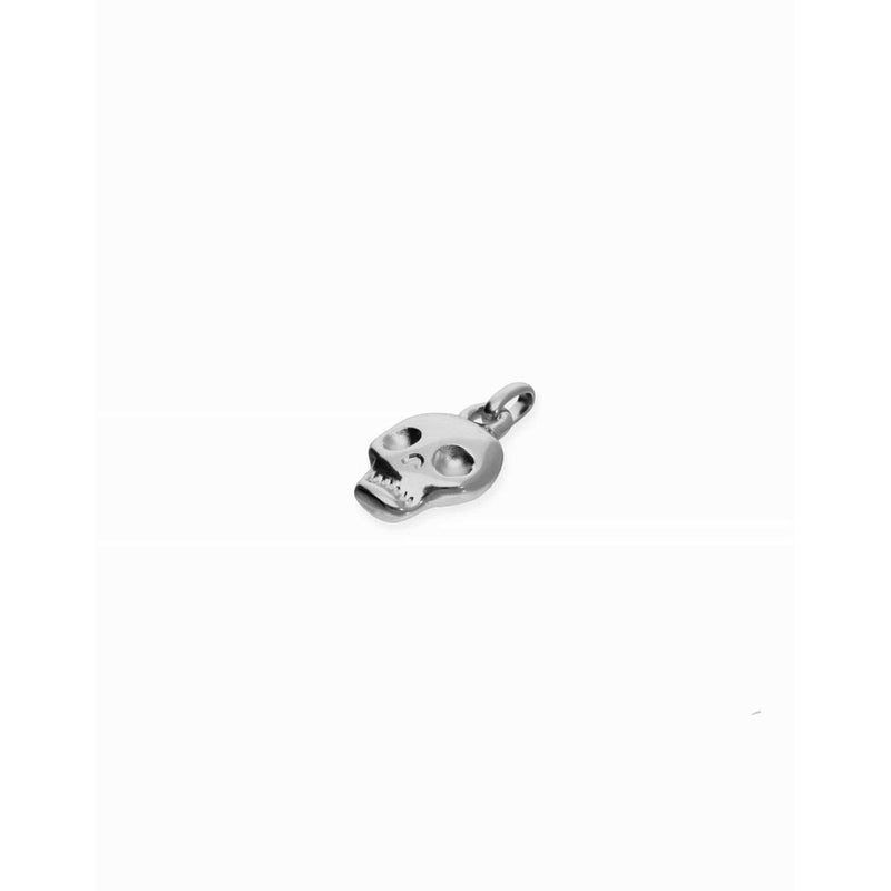 Ser Imparable Silver Skull Shaped Charm - CHA0300MTL0000U-UNO de 50-Renee Taylor Gallery