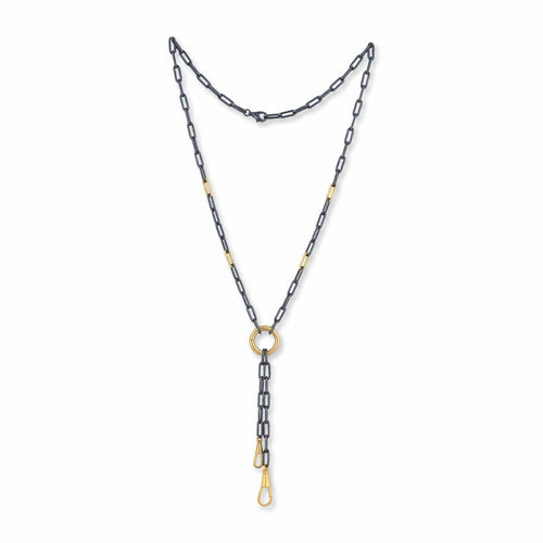 Gox Clipski 19"+7" Clip Chain+ Gold Clasp by Lika Behar