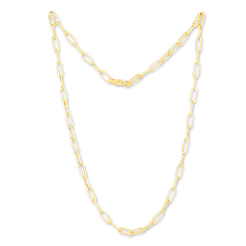 No Charm Catcher-clipski 18" Clip Chain 18K by Lika Behar