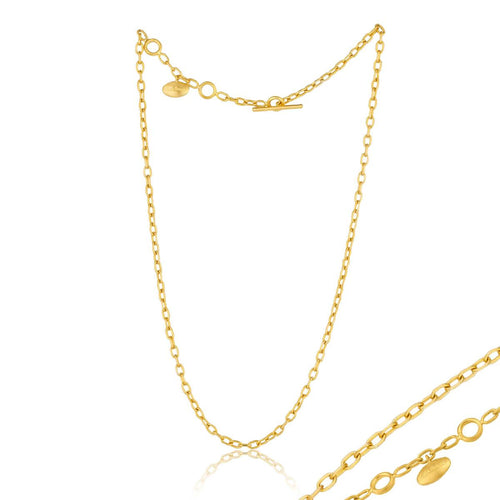 24K 80G 18" Mini Clipski Chain by Lika Behar