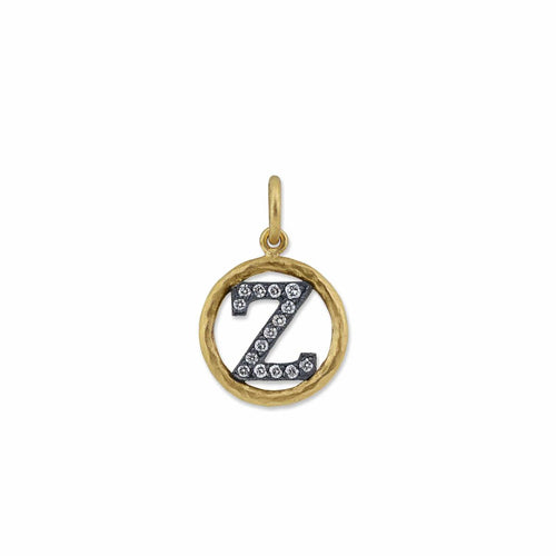 Circle Pendant with Diamond by Lika Behar