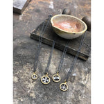 Circle Pendant with Diamond by Lika Behar