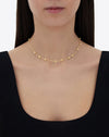 "Soffio" Gold Boules Collar Necklace - CN6-583-Nanis-Renee Taylor Gallery
