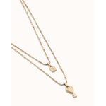 Unlock 18K Gold Plated Necklace - COL1794ORO0000U-UNO de 50-Renee Taylor Gallery