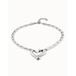 One Love Silver Sterling Silver Plated Necklace-UNO de 50-Renee Taylor Gallery