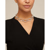 The One Sterling Silver Plated Necklace - COL1819MTL0000U-UNO de 50-Renee Taylor Gallery