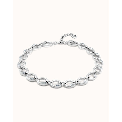 Details Silver Sterling Silver Plated Necklace-UNO de 50-Renee Taylor Gallery