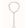 Yolo Sterling Silver Plated Necklace - COL1839MTL0000U-UNO de 50-Renee Taylor Gallery
