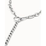 Yolo Sterling Silver Plated Necklace - COL1839MTL0000U-UNO de 50-Renee Taylor Gallery