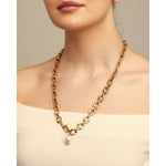 Joy of Living 18K Gold Necklace - COL1844BPLORO0U-UNO de 50-Renee Taylor Gallery