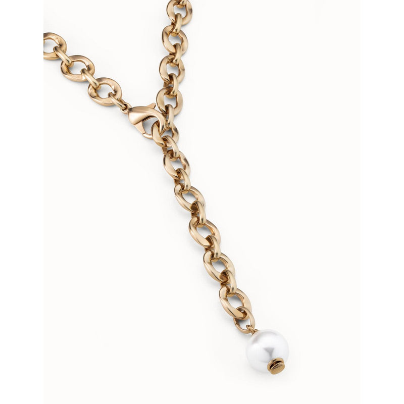 Joy of Living 18K Gold Necklace - COL1844BPLORO0U-UNO de 50-Renee Taylor Gallery