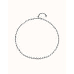 Emotions Sterling Silver Plated Necklace - COL1862MTL0000U-UNO de 50-Renee Taylor Gallery