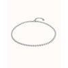 Emotions Sterling Silver Plated Necklace - COL1862MTL0000U-UNO de 50-Renee Taylor Gallery