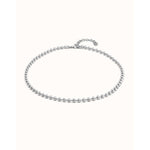 Emotions Sterling Silver Plated Necklace - COL1862MTL0000U-UNO de 50-Renee Taylor Gallery