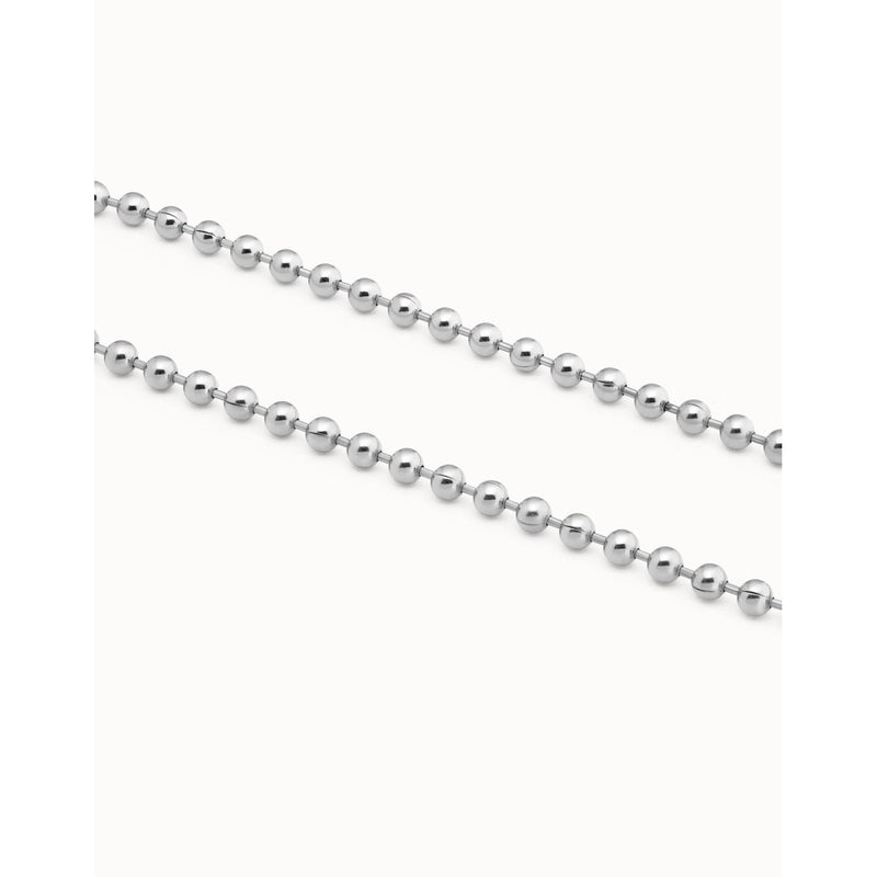 Emotions Sterling Silver Plated Necklace - COL1862MTL0000U-UNO de 50-Renee Taylor Gallery