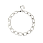 Serotonin Sterling Silver Plated Necklace - Silver-UNO de 50-Renee Taylor Gallery