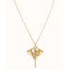 Ser Majestuosa Gold Long Chain Pendant Necklace with Ranta Ray - COL1931ORO0000U-UNO de 50-Renee Taylor Gallery