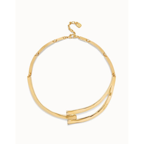 Rigid Necklace - COL1976ORO0000U-UNO de 50-Renee Taylor Gallery