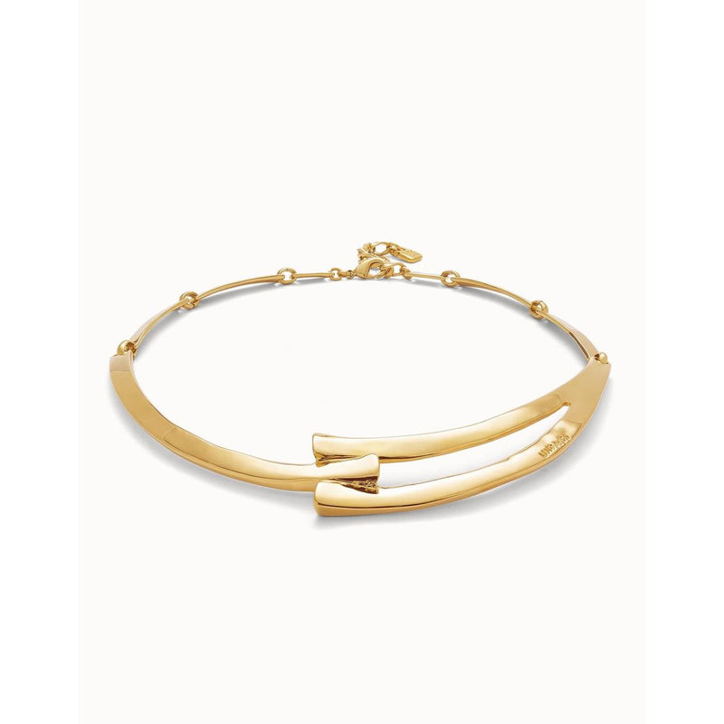 Rigid Necklace - COL1976ORO0000U-UNO de 50-Renee Taylor Gallery