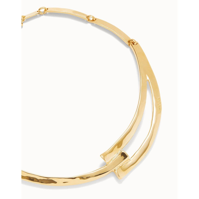 Rigid Necklace - COL1976ORO0000U-UNO de 50-Renee Taylor Gallery
