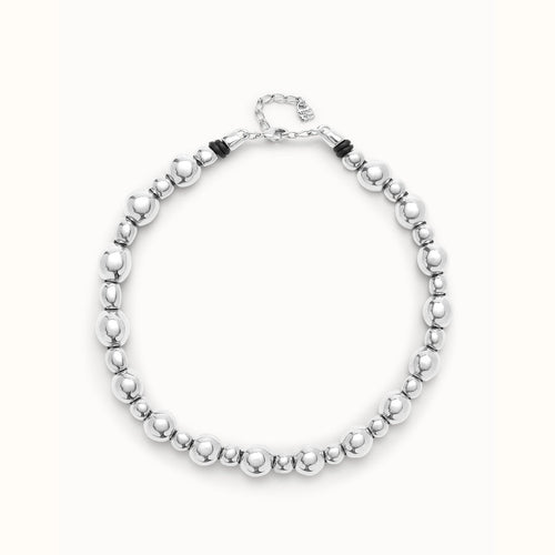 Sterling Silver Plated Bead Pendant In Two Different Sizes - COL1996MTL-UNO de 50-Renee Taylor Gallery