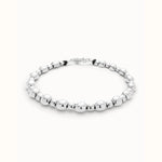 Sterling Silver Plated Bead Pendant In Two Different Sizes - COL1996MTL-UNO de 50-Renee Taylor Gallery