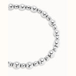 Sterling Silver Plated Bead Pendant In Two Different Sizes - COL1996MTL-UNO de 50-Renee Taylor Gallery