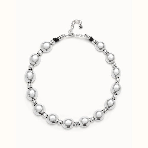 Sterling Silver Plated Bead Combination Pendant - COL1997MTL-UNO de 50-Renee Taylor Gallery