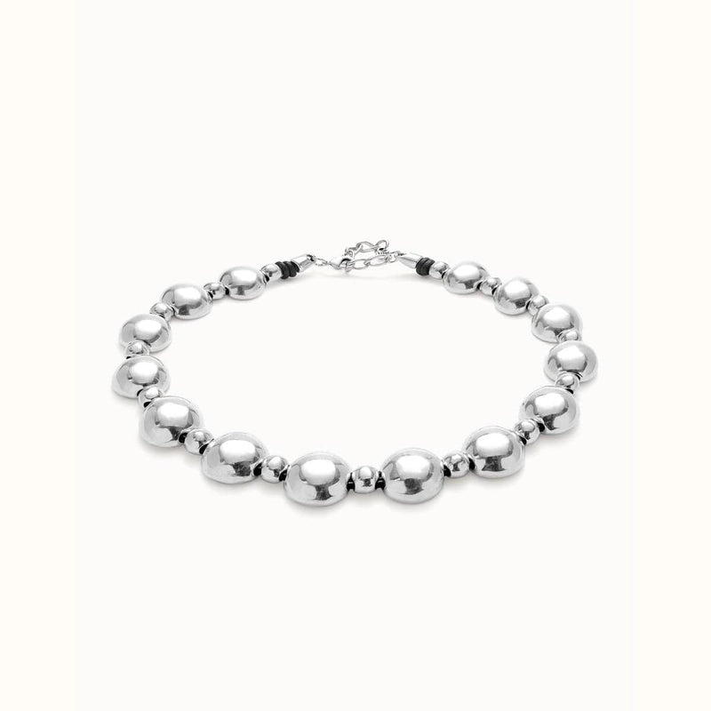 Sterling Silver Plated Bead Combination Pendant - COL1997MTL-UNO de 50-Renee Taylor Gallery