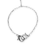 Ser Inseparable Sterling Silver Large Interlocked Necklace - COL2021MTL0000U-UNO de 50-Renee Taylor Gallery