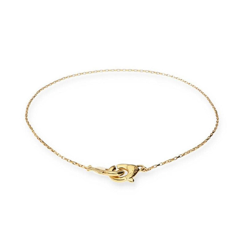 Ser Inseparable Gold Interlocked Chain Necklace - COL2023ORO0000U-UNO de 50-Renee Taylor Gallery
