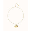 Ser Intuitiva Gold Short Pendant Chain Necklace with Small Eye - COL2035ORO0000U-UNO de 50-Renee Taylor Gallery