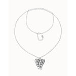 Ser Invencible Long necklace with wing detail- COL2039MTL0000U-UNO de 50-Renee Taylor Gallery