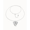 Ser Invencible Long necklace with wing detail- COL2039MTL0000U-UNO de 50-Renee Taylor Gallery