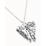 Ser Invencible Long necklace with wing detail- COL2039MTL0000U-UNO de 50-Renee Taylor Gallery