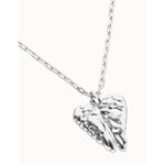 Ser Invencible Short necklace with wing detail - COL2041MTL0000U-UNO de 50-Renee Taylor Gallery