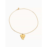 Ser Invencible Short Gold Wing Necklace - COL2041ORO0000U-UNO de 50-Renee Taylor Gallery