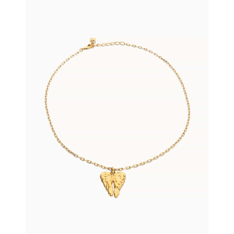 Ser Invencible Short Gold Wing Necklace - COL2041ORO0000U-UNO de 50-Renee Taylor Gallery
