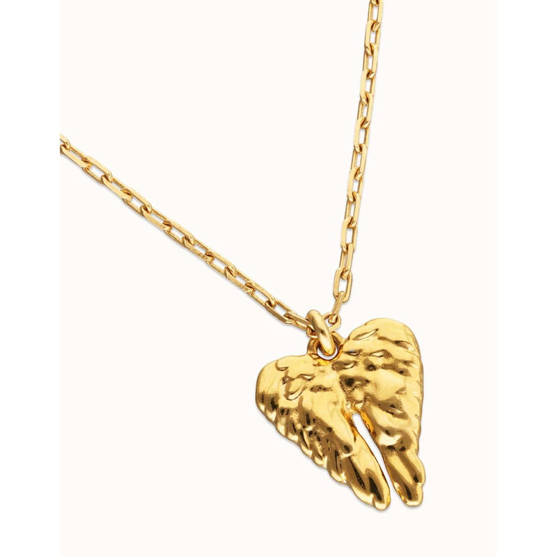 Ser Invencible Short Gold Wing Necklace - COL2041ORO0000U-UNO de 50-Renee Taylor Gallery