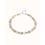 Square Links Chain Bracelet - COL2065OROMTL0U-UNO de 50-Renee Taylor Gallery