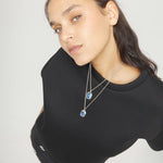 Core Necklace - COL2072AZUMTL0U-UNO de 50-Renee Taylor Gallery