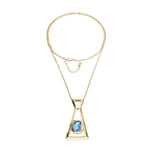 Core Necklace - COL2073AZUORO0U-UNO de 50-Renee Taylor Gallery