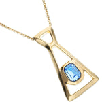 Core Necklace - COL2073AZUORO0U-UNO de 50-Renee Taylor Gallery
