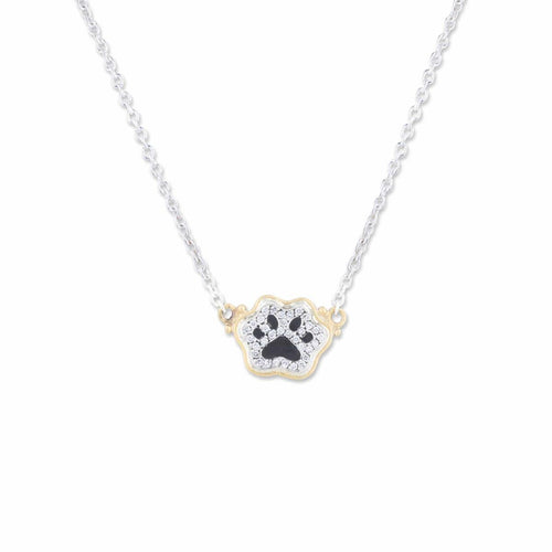 Chase Paw Necklace with Diamond by Lika Behar