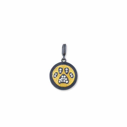 Chase Paw Necklace with Diamond by Lika Behar