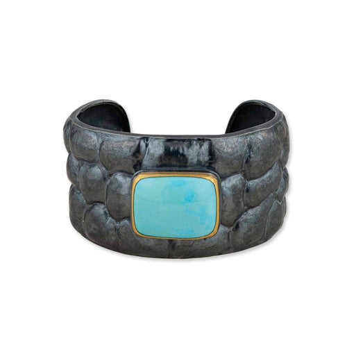 Crocker Kingman Turquoise Cuff by Lika Behar