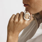 Bubble Ring - Silver Plated - R0067 MET03-CXC-Renee Taylor Gallery