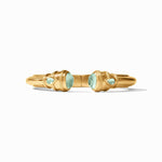 Cannes Demi Cuff - Iridescent Aquamarine Blue-Julie Vos-Renee Taylor Gallery